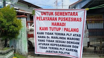 Protes Penunjukan Plt Kepala Puskesmas Hamadi, Tenaga Medis Sempat Hentikan Layanan 3 Jam