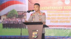 Menuju WBBM, Kapolres Jayapura: Pelayanan Harus Bersih, Transparan dan Bebas Pungli