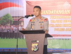 Menuju WBBM, Kapolres Jayapura: Pelayanan Harus Bersih, Transparan dan Bebas Pungli