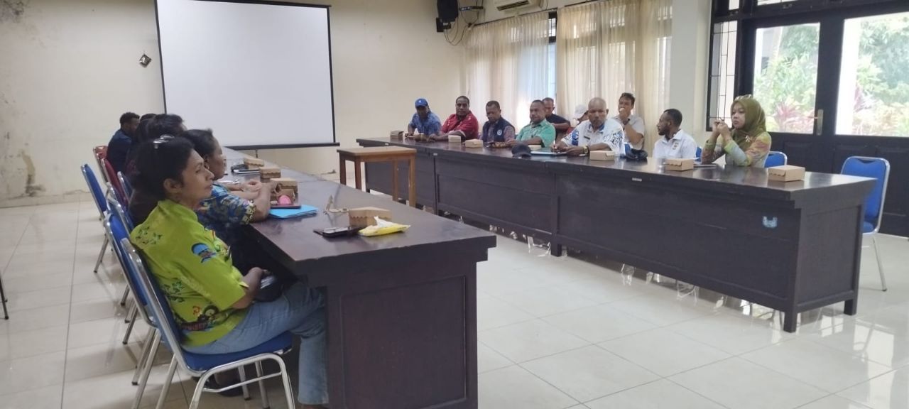 Tampak pertemuan pengurus KTNA Jayapura