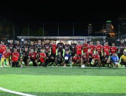 Mini Soccer Jadi Jembatan Sinergi, Polda Papua dan Wartawan Perkuat Kebersamaan