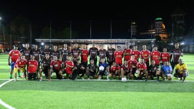 Mini Soccer Jadi Jembatan Sinergi, Polda Papua dan Wartawan Perkuat Kebersamaan