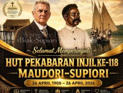 Dari Luka Perbudakan ke Cahaya Iman: Jejak 118 Tahun Pekabaran Injil di Maudori–Supiori