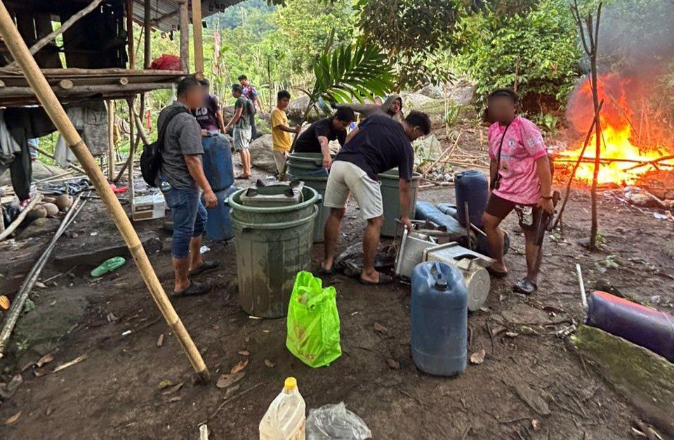 Penertiban Miras Lokal Boplas di Teladan Sentani