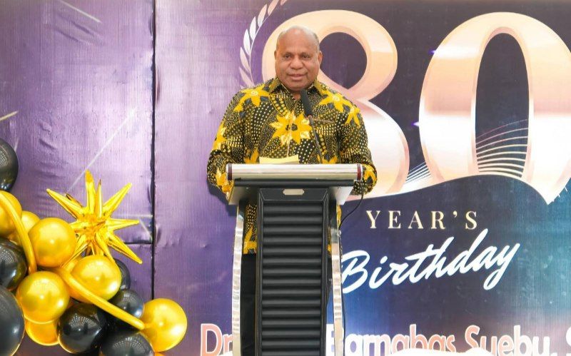 Matius D. Fakhiri, SIK., MH., Gubernur Papua