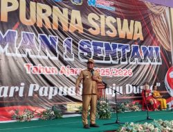 Kelulusan SMAN 1 Sentani Jadi Momentum, Wabup Soroti Integritas Generasi Muda
