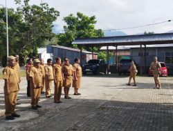 Gilberd Yakwart Gas Program Apel Keliling Distrik, Bidik Disiplin ASN dan Layanan Publik