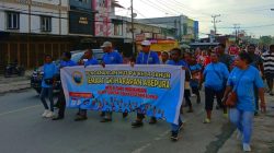 Sambut HUT ke-64, PW GKI Harapan Abepura Gelar Jalan Santai dengan Doorprize Menarik