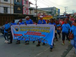 Sambut HUT ke-64, PW GKI Harapan Abepura Gelar Jalan Santai dengan Doorprize Menarik