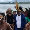 Apolos Sroyer Tegaskan Babe Syowi dan Babe Oser Saat Temui Warga Biak di Mamberamo Raya