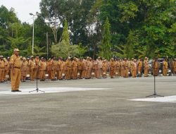 Pemkab Jayapura Evaluasi ASN Sekaligus Lepas 12 Paskibraka ke Seleksi Papua