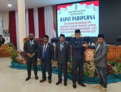 DPRK Jayapura Serahkan Rekomendasi LKPJ 2025, Wabup Haris Yocku Janji Tindak Lanjuti Sorotan Dewan