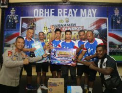 Polsek Sentani Kota Bungkam Sat Reskrim, Juara Bulutangkis Kapolres Cup I 2026