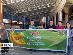 Sambut Idul Adha, Saga Group Berbagi Kurban Hingga Keerom dan Sarmi