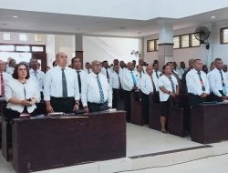 Panitia Temu Raya PKB GKI Dilantik, Sentani Jadi Tuan Rumah Siap Sambut 21 Ribu Peserta