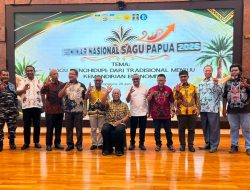 Seminar Sagu Nusantara 2026: Barnabas Suebu Ajak Generasi Muda Jaga Warisan Leluhur