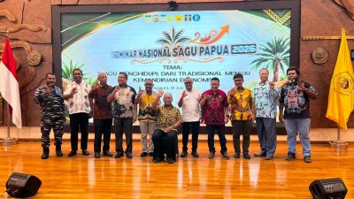 Seminar Sagu Nusantara 2026: Barnabas Suebu Ajak Generasi Muda Jaga Warisan Leluhur