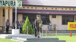 Kapolres Jayapura Ajak Personel Jadikan Pancasila Pedoman Pengabdian kepada Masyarakat