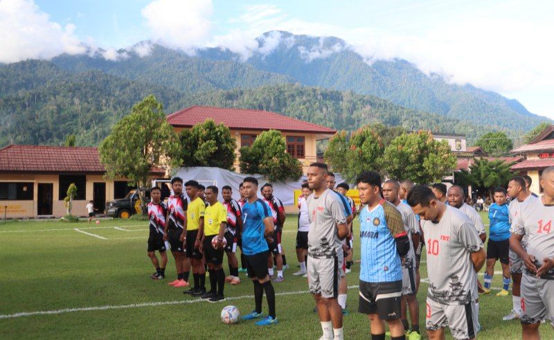 Tampak peserta mini soccer