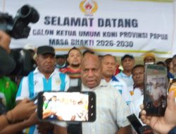 Matius Fakhiri Resmi Masuk Bursa Ketua KONI Papua, Kantongi Dukungan Kuat Cabor