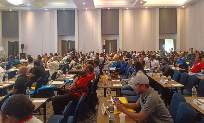 Tampak suasana Musprov KONI Papua
