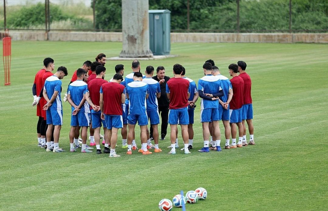 Caption: Timnas Iran menjalani pemusatan latihan intensif di Antalya, Turki, sebelum bertolak ke Meksiko.