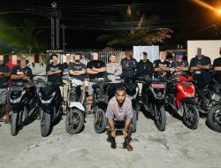 Resmob Numbay Pecahkan Kasus Curanmor, Satu Pelaku Ditangkap dan Delapan Motor Disita