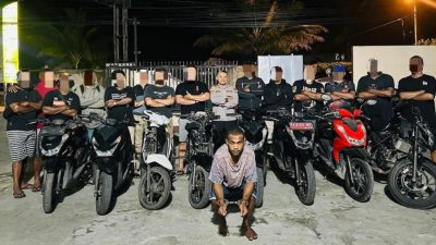 Resmob Numbay Pecahkan Kasus Curanmor, Satu Pelaku Ditangkap dan Delapan Motor Disita