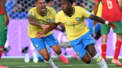 Maroko Bikin Brazil Frustasi, Gol Vinicius Hanya Cukup untuk Satu Poin