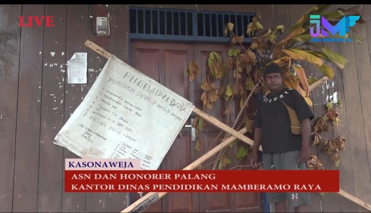 Pemalangan Dinas Pendidikan Mambra