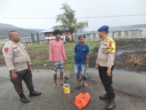 Kasat Polair Polres Jayapura Sambangi Warga, Sampaikan Pesan Kamtibmas Jelang Pilkada