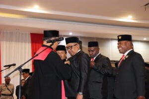 Anggota DPRD Kabupaten Jayapura Muhammad Akbar Ucapkan Terima Kasih Setelah Dilantik