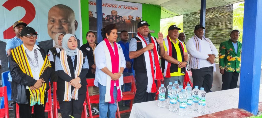 Fakhiri Tegaskan Dukungan Paslon Mari-Yo Harus Termasuk Yanni-Jemmi di Pilkada Sarmi