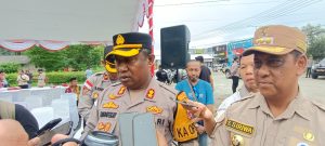Kawal PSU di Enam Distrik, Polres Jayapura Kerahkan 74 Personel