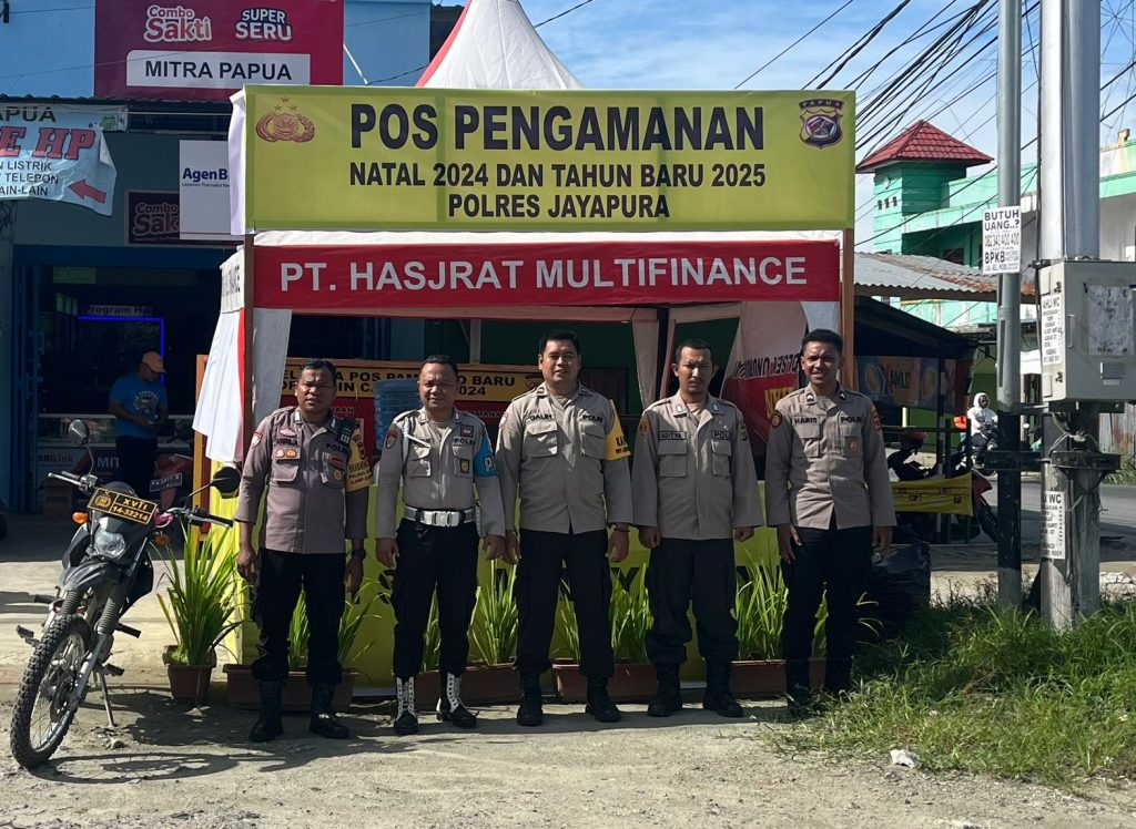 Polres Jayapura Perketat Pengawasan di Hari Kedua Operasi Lilin Cartenz 2024