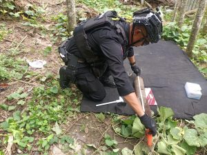 Bom Diduga Peninggalan Perang Dunia II Ditemukan di Sentani, Tim Gegana Amankan Lokasi
