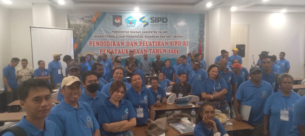 Foto: Sony / Tampak peserta Pelatihan SIPD Pemda Yalimo
