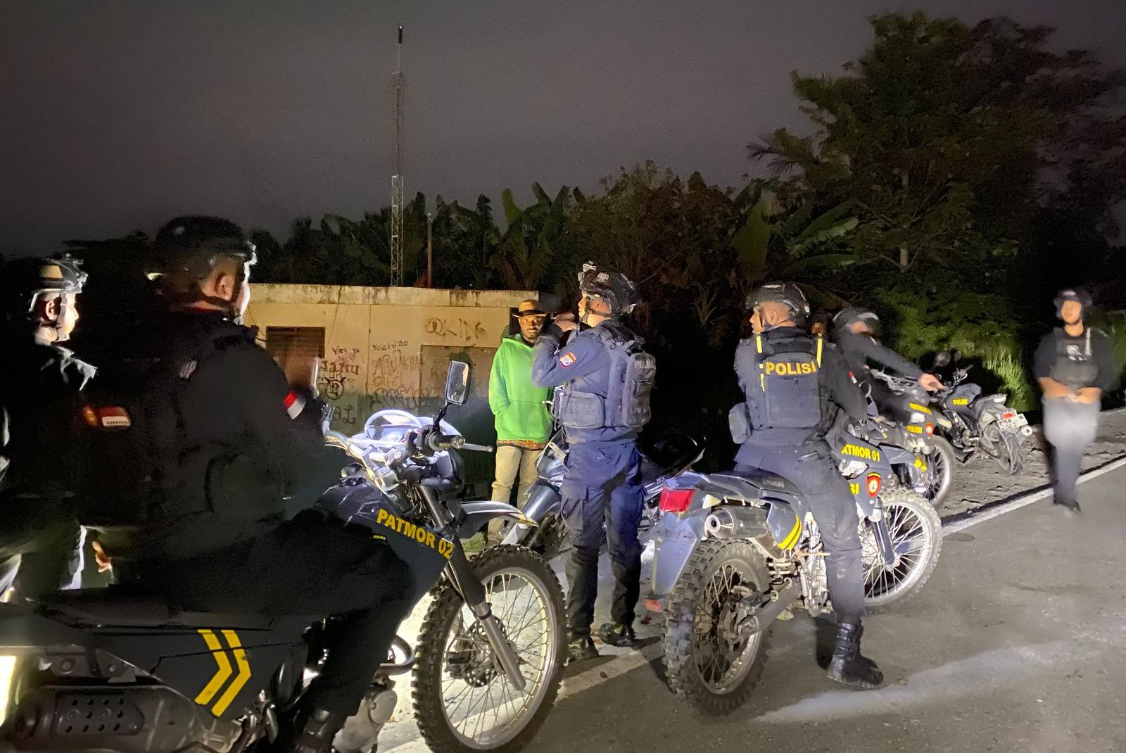 Foto: ist / Personil Polres lakukan patroli rutin