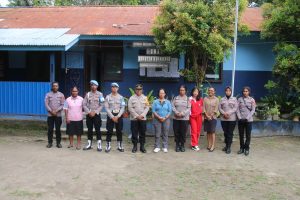 Edukasi Kesadaran Hukum: Satgas Si-Ipar Polres Jayapura Bersinergi dengan SMA Kristen Koinonia Sentani