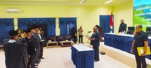 Bupati Jayapura Lantik Pejabat Pimpinan Tinggi Pratama dan Administrator, Tegaskan Komitmen Evaluasi Kinerja ASN
