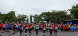 Hardiknas di Kabupaten Jayapura Dimeriahkan Senam Massal Anak TK, Wabup Haris Yocku Apresiasi Peran Guru dan Orang Tua