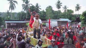 Disambut Ribuan Warga Mamberamo, BTM: “Saya Datang Sebagai Anak Papua Tabi”