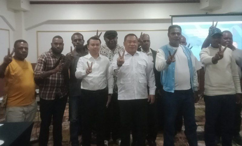 GCP Turun Gunung Menangkan Mari Yo di Papua: “Suka atau Tidak, Nomor 02 Harus Menang!”
