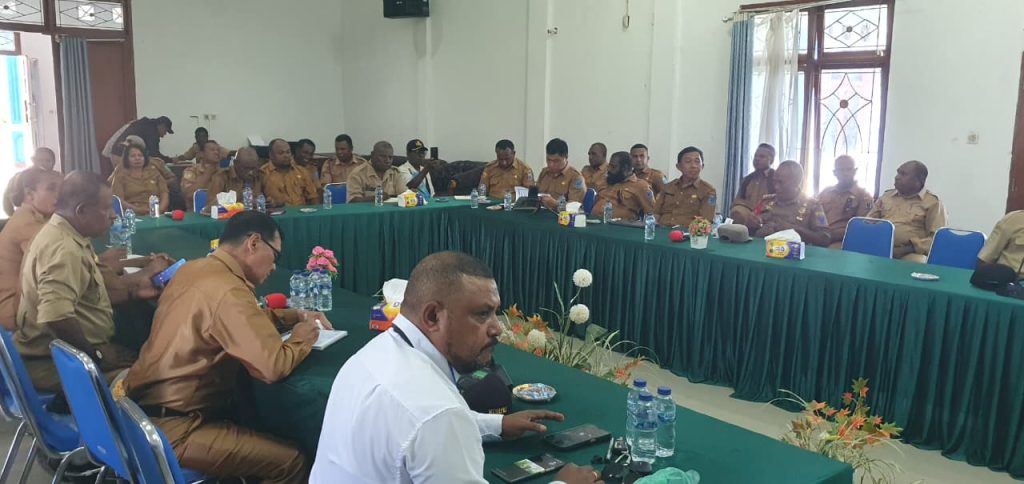 Bappeda Mamberamo Raya Gelar Rakor, Pembangunan Infrastruktur dan Ekonomi Diminta Tepat Sasaran