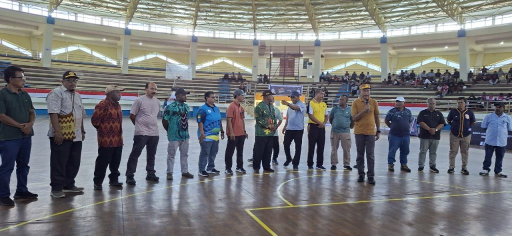 Pemkab Jayapura Buka Turnamen Basket Bupati CUP 2025: Sebanyak 47 Tim Siap Adu Gengsi