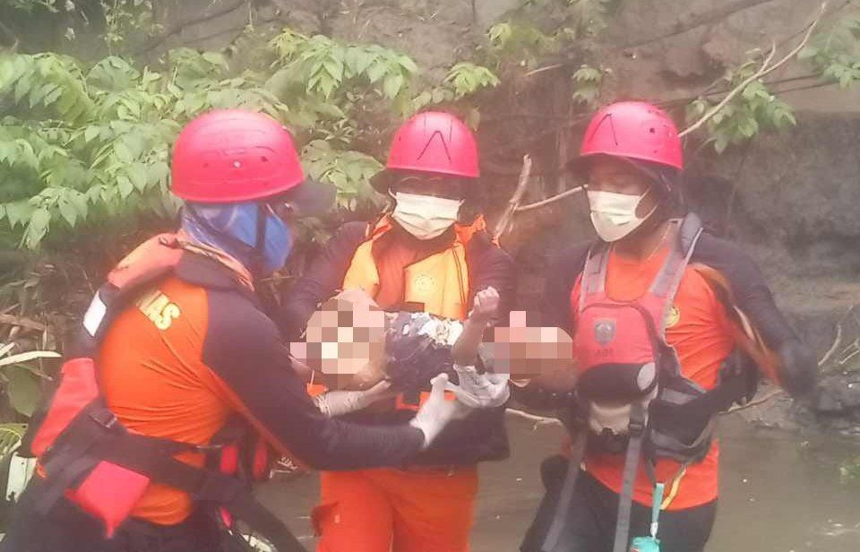 Balita Hanyut di Kali Toladan Ditemukan Meninggal Dunia