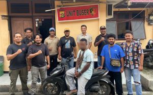 Polres Jayapura Ringkus Penadah Motor Curian di Doyo Baru