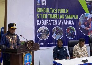 DLH dan WWF Bahas Strategi Pengelolaan Sampah di Kabupaten Jayapura