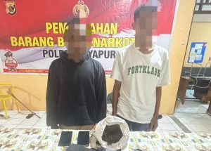 Operasi Sikat Cartenz-II di Sentani: Polisi Temukan 9 Motor Bodong dan Satu Karung Ganja