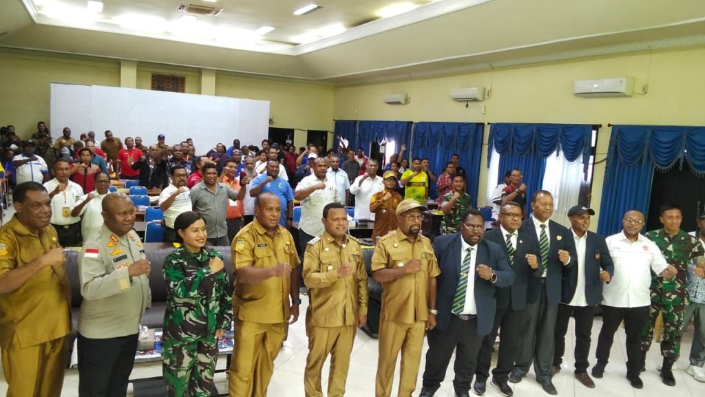 Momentum Kebangkitan! Kenius Kogoya Ajak KONI Jayapura Satukan Langkah Majukan Olahraga